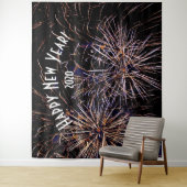 花火 新年 フォトブース 背景 バナー タペストリー (インサイチュ)