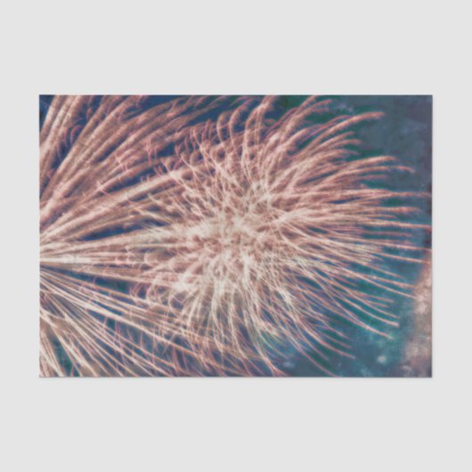 花火 独立記念日 ティール 7月4日 薄葉紙 (正面)