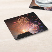 花火 紙コースター (アングル)