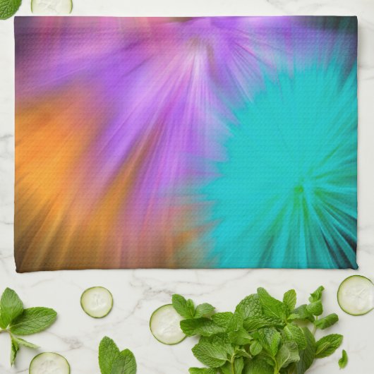 花火#1 キッチンタオル (折り畳み)