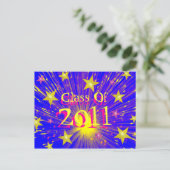 花火「2011年クラス」のはがき ポストカード (スタンド正面)