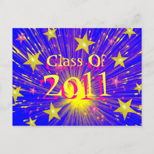 花火「2011年クラス」のはがき ポストカード