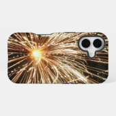 花火 iPhone 16ケース (裏面横)