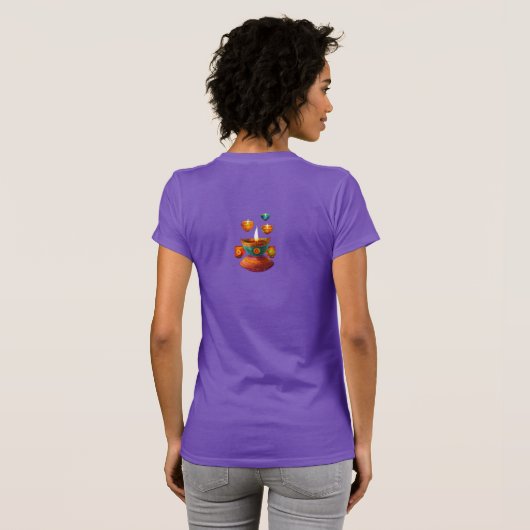 花火 Tシャツ (裏面フル)