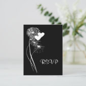 花火RSVPカード 出欠カード (スタンド正面)