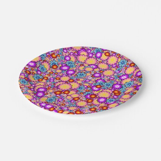 花爆弾1 ペーパープレート (アングル)