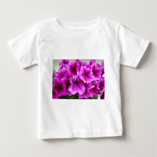花牡丹 ベビーTシャツ (正面)