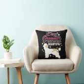 花犬のトリマーのギフトペットグルーミング犬の恋人 クッション (椅子)