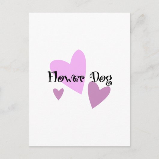 花犬 ポストカード (正面)
