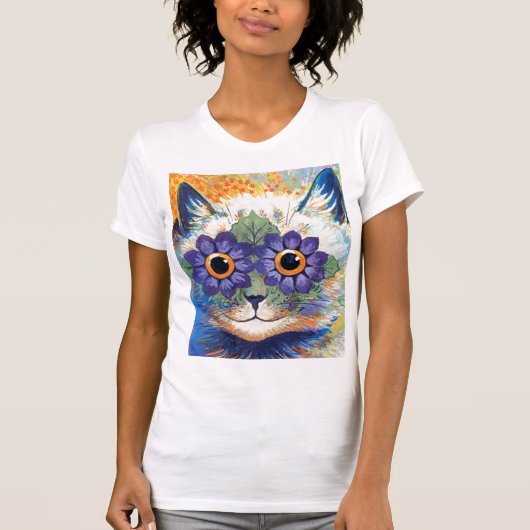花猫のTシャツ Tシャツ (正面)