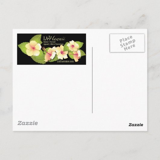 花王6 ポストカード (裏面)