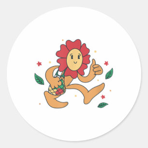 花環境保護自然フローラEnvi ラウンドシール