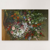 花瓶かわいらしの花束 ジグソーパズル (横)