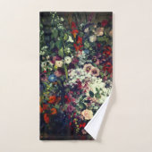 花瓶かわいらしの花束 バスタオルセット (ハンドタオル)