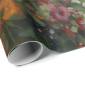 花瓶かわいらしの花束 ラッピングペーパー (ロールコーナー)