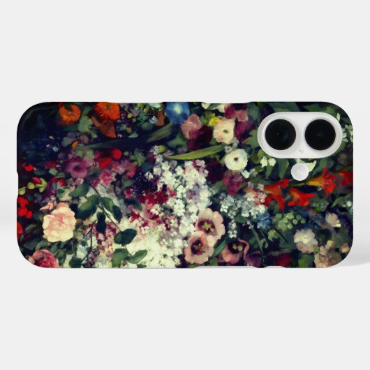 花瓶かわいらしの花束 Case-Mate iPhoneケース (裏面 (横))