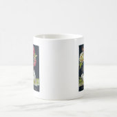 花瓶とハト コーヒーマグカップ (中央)