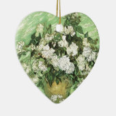 花瓶とバラ- Van ゴッホ セラミックオーナメント (右)