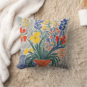 花瓶と野の花 クッション (ブランケット)