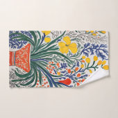 花瓶と野生の花 バスタオルセット (ハンドタオル)