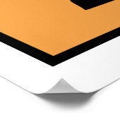 花瓶と顔 ポスター (角)