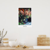 花瓶にグラジオリPierre Augusteルノアール絵画ズ ポスター (キッチン)