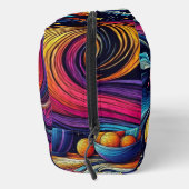 花瓶に入った明るい色のチューリップ ドップキット (右)