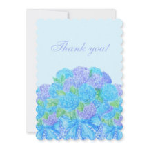 花瓶に描いた紫陽花