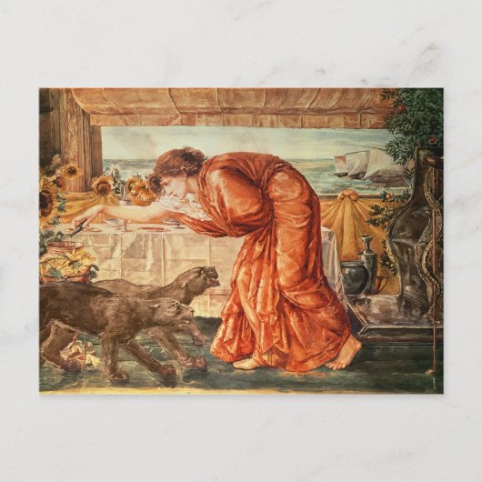 花瓶に毒を注ぐサーカス ポストカード (正面)