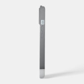 花瓶に活けたシンプルな花 iPhone 15ケース (左側面)