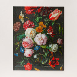 花瓶に活けた花のある静物画 デ・ヘーム ジグソーパズル
