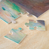 花瓶に花ピエール・オーギュスト・ルノアール絵画ズ ジグソーパズル (側面)