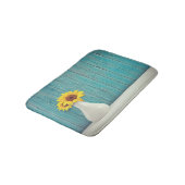 花瓶のひまわり バスマット (アングル)