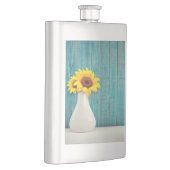 花瓶のひまわり フラスク (右)