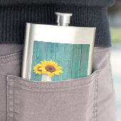 花瓶のひまわり フラスク (インサイチュ)