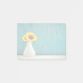 花瓶のひまわり ポストイット