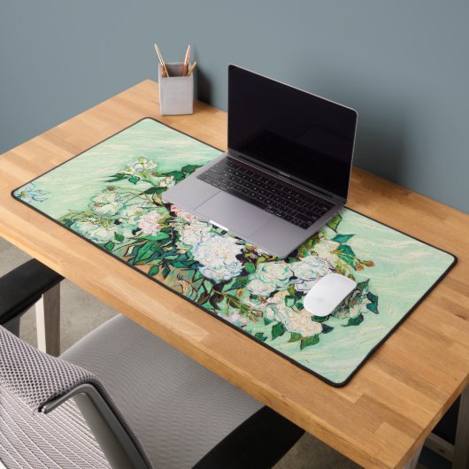 花瓶のバラ ヴィンセント・ヴァン・ゴッホ デスクマット (オフィス2)