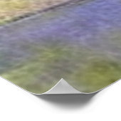 花瓶のパンジー ポスター (角)