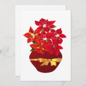 花瓶のプエルセッティア シーズンカード (正面/裏面)