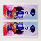 花瓶のペロシアのア ジグソーパズル (横)