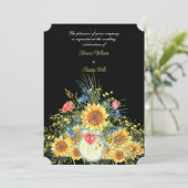 花瓶の中のひまわり (スタンド正面)