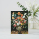 花瓶の中のバロック時代の静物画の花 (スタンド正面)