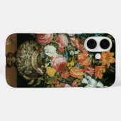 花瓶の中のバロック時代の静物画の花 Case-Mate iPhoneケース (裏面 (横))