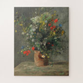 花瓶の中の花(2)オーガスト・ルノアール ジグソーパズル (縦)