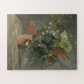 花瓶の中の花(2)オーガスト・ルノアール ジグソーパズル (横)