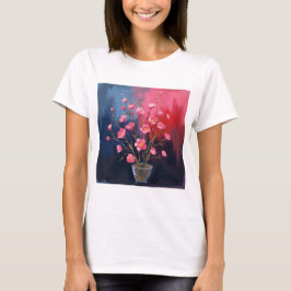 花瓶の可愛い花 Tシャツ