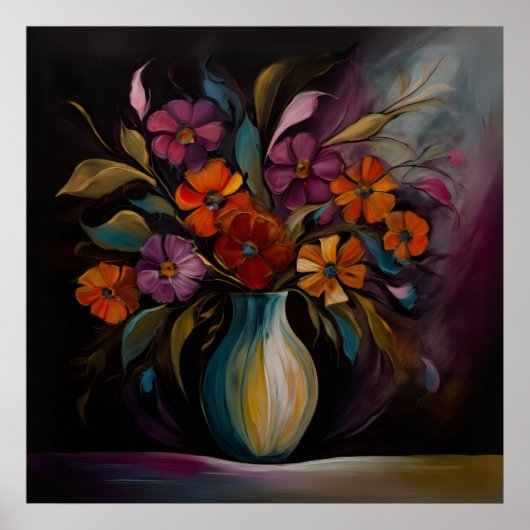 花瓶の影 ポスター (正面)