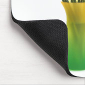 花瓶の水仙マウスパッド マウスパッド (コーナー)