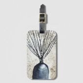 花瓶の水彩柳 ラゲッジタグ (正面縦)