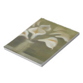 花瓶の花を切り芸術的たCalla ノートパッド (回転)